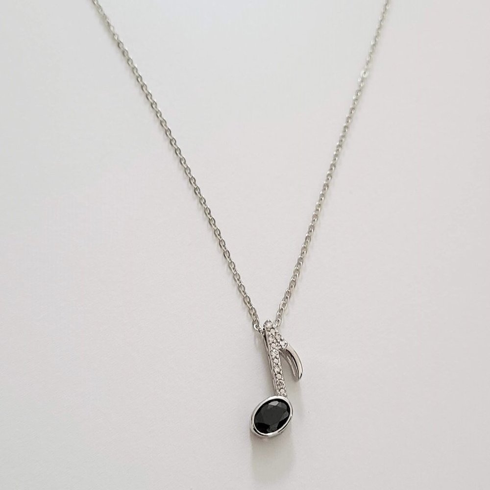 Music Note Necklace - Picture 3 of 4